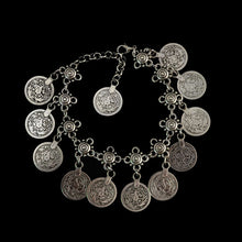 Antique Silver Coin Squirrels Anklet Womens Barefoot Foot Jewelry Ankle Bracelet SM6