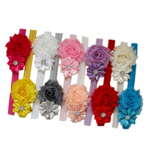 Artificial Flowers Girls Accessories 10pcs Fabric Flowers For Headbands Girls Hair Band Faixa De Cabelo#121 SM6