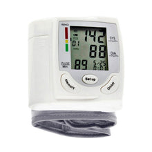 Automatic Digital Wrist Cuff Blood Pressure Monitor Arm Meter Pulse Sphygmomanometer Heart Beat Meter PY7 SM6