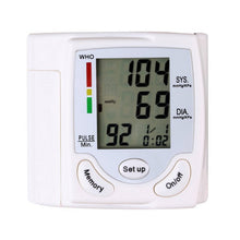 Automatic Digital Wrist Cuff Blood Pressure Monitor Arm Meter Pulse Sphygmomanometer Heart Beat Meter PY7 SM6