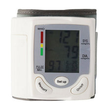 Automatic Digital Wrist Cuff Blood Pressure Monitor Arm Meter Pulse Sphygmomanometer Heart Beat Meter PY7 SM6