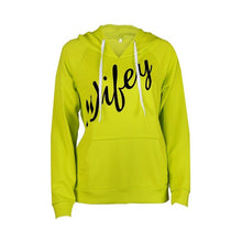 Autumn 2016 Women Velvet Hooded Sweatershirt Fluorescent Green Unsix Long Sleeve Print Letter Blouse Chandal Mujer Completo#A910 SM6