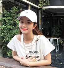 Autumn Hats For Women Men Solid Embroidery Cotton Adjustable Unisex Baseball Caps Hip Hop Cap#B901 SM6