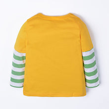 Cute Baby Boys Girl Long Sleeve Cotton Striped T shirts Children T-shirt Kids Infant Clothing Christmas Gifts SM6