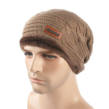 Warm Folded Woolen Hats for Men Women Cashmere Knitted Hat Bonnet Caps SM6