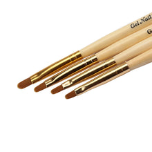 BQAN UV Painting Gel Nail Round Brush Nail Art Drawing Brush Pen Manicure Nail Tool SM6