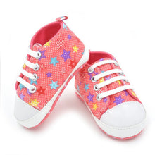 Baby Girls Boys Rainbow Star Canvas Shoes Soft First Walker Casual Toddler Shoe 9 Colors  SM6