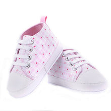 Baby Girls Boys Rainbow Star Canvas Shoes Soft First Walker Casual Toddler Shoe 9 Colors  SM6