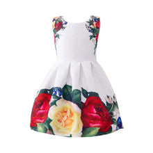 Baby Girls Dresses Kids Clothes Brand Children Dress for Girls Clothes Rose Flower Dobby Princess Dress Christmas 3-8Y PY2 SM6