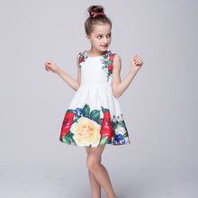 Baby Girls Dresses Kids Clothes Brand Children Dress for Girls Clothes Rose Flower Dobby Princess Dress Christmas 3-8Y PY2 SM6