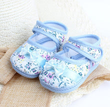 Baby Girls First Walkers Flowers Bow Toddler Shoes born Baby Shoes For 3-12 Months Soft Sole  SM6