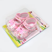 Baby Girls First Walkers Flowers Bow Toddler Shoes born Baby Shoes For 3-12 Months Soft Sole  SM6