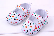 Baby Girls First Walkers Shoes Colorful Polka Dot Toddler Soft Sole Kids Children's infant Shoe 0-12 Months SM6