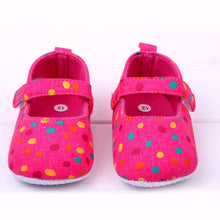 Baby Girls First Walkers Shoes Colorful Polka Dot Toddler Soft Sole Kids Children's infant Shoe 0-12 Months SM6