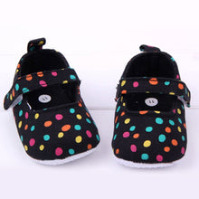 Baby Girls First Walkers Shoes Colorful Polka Dot Toddler Soft Sole Kids Children's infant Shoe 0-12 Months SM6