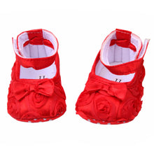 Baby Girls First Walkers Shoes Todder Shoes Infant Baby Girl Flower Soft Sole Shoes 6 Color 3-12Months SM6