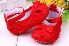 Baby Girls First Walkers Shoes Todder Shoes Infant Baby Girl Flower Soft Sole Shoes 6 Color 3-12Months SM6