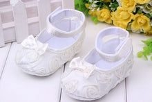 Baby Girls First Walkers Shoes Todder Shoes Infant Baby Girl Flower Soft Sole Shoes 6 Color 3-12Months SM6
