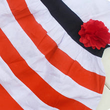 Baby Girls Flower Stripes Sleeveless Dress Toddler Kid One-piece High Waist DressesSM6