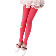 Baby Girls Kids Elastic Rhinestone Strech Pantyhose Stockings ABCD Letters 2-7Y SM6