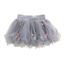 Baby Girls Rose Lace Princess Tulle Skirt Wedding Tutu Skirts 1-4Y Lovely SM6