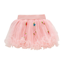 Baby Girls Rose Lace Princess Tulle Skirt Wedding Tutu Skirts 1-4Y Lovely SM6