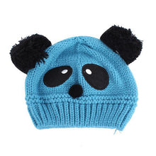 Baby Kids Cartoon Panda Ball Handmade Knitted Crochet Beanie Cap Hat New SM6