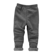 Baby Kids Girls Leggings Pants Basic Elastic Waist Warm Thick Skinny Trousers  SM6
