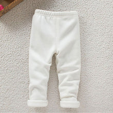 Baby Kids Girls Leggings Pants Basic Elastic Waist Warm Thick Skinny Trousers  SM6