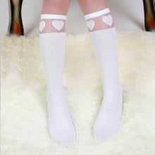 Baby Kids High Knee Socks School Cartoon Cat Lace Solid Stockings Leg Warmer For Girls Y2 SM6