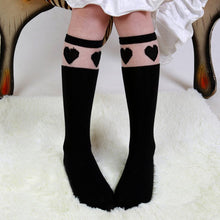 Baby Kids High Knee Socks School Cartoon Cat Lace Solid Stockings Leg Warmer For Girls Y2 SM6