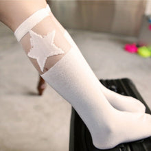 Baby Kids High Knee Socks School Cartoon Cat Lace Solid Stockings Leg Warmer For Girls Y2 SM6