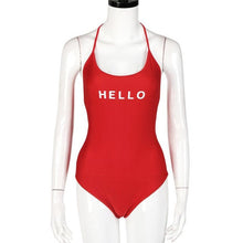 Backless One Piece Jumpsuit Cross Bandage Sexy Sleeveless Jumpsuit Printed Letter Women Summer Style Bodysuit#121 SM6