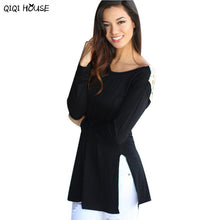 Backless Women Top Sexy Black Lace Hollow Out Blouse Long Sleeve Casual Loose Blouse Ladies Autumn Outwear Roupa Feminina#C928 SM6