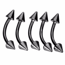 Banana Body Piercing Jewelry For Women S Cool Stainless Steel Spike Eyebrow Ring Barbells Eye Rings SM6