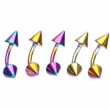 Banana Body Piercing Jewelry For Women S Cool Stainless Steel Spike Eyebrow Ring Barbells Eye Rings SM6