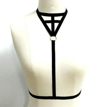 Bandage Crop Tops Elastic Cage Bustier Bra Sexy Ladies Halter Bralette Tops Breathable Tank Tops Top Acolchoado Mulheres#121 SM6