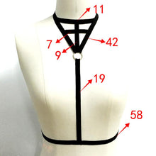 Bandage Crop Tops Elastic Cage Bustier Bra Sexy Ladies Halter Bralette Tops Breathable Tank Tops Top Acolchoado Mulheres#121 SM6