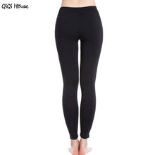 Bandage Hollow Out Women Leggings Sexy Mesh Slim Black Fitness Leggings Leggins Mujer#A11 SM6