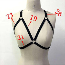 Bandage Top Cross Bandage Sexy Lingerie Women Harness Bra Elastic Cage Bra Strappy Crop Top Mujer#B808 SM6
