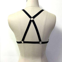 Bandage Top Cross Bandage Sexy Lingerie Women Harness Bra Elastic Cage Bra Strappy Crop Top Mujer#B808 SM6