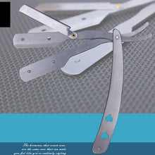 Barber Tool Straight Edge Razors Blade Stainless Steel Folding Shaving Knife SM6