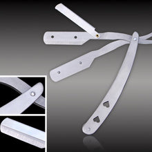 Barber Tool Straight Edge Razors Blade Stainless Steel Folding Shaving Knife SM6