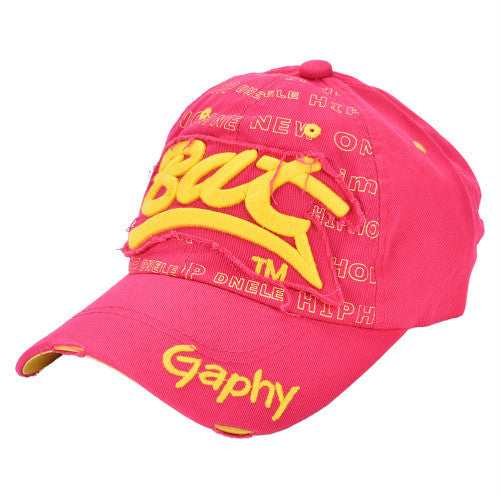 Baseball Cap Golf Hats Hip Hop Fitted Hats Men Women Snapback Hats Gorras Curved Brim Hats Damage Style Cap  SM6