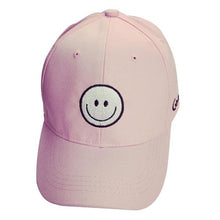 Baseball Cap Smile Embroidery Adjustable Unisex Summer Snapback Caps Flat Hat Casual Caps Gorro Feminino#121 SM6