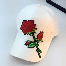 Baseball Cap Women   Applique Embroidery Snapback caps Women Hip Hop Flower Hats Women Bones Gorras Beisbol #23 SM6