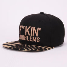 Baseball Caps Outdoor Hat F**K IN PROBLEMS Letter Embroidery Breathable Cotton Sun Shade Cap #2415 SM6