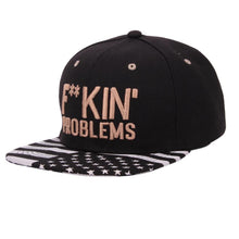 Baseball Caps Outdoor Hat F**K IN PROBLEMS Letter Embroidery Breathable Cotton Sun Shade Cap #2415 SM6