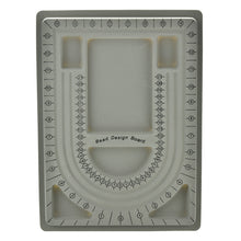 Beading Tray Bead Stringing Bracelet Jewelry Craft Design Organizer Board SM6