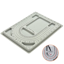 Beading Tray Bead Stringing Bracelet Jewelry Craft Design Organizer Board SM6